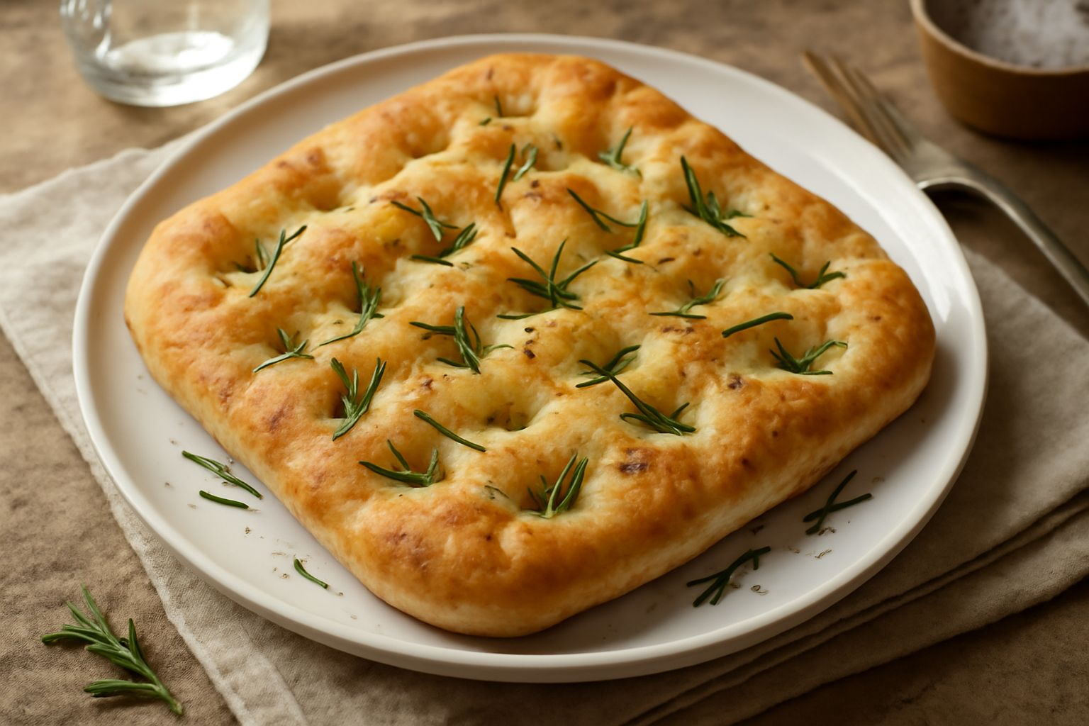 Focaccia ai rosmarini