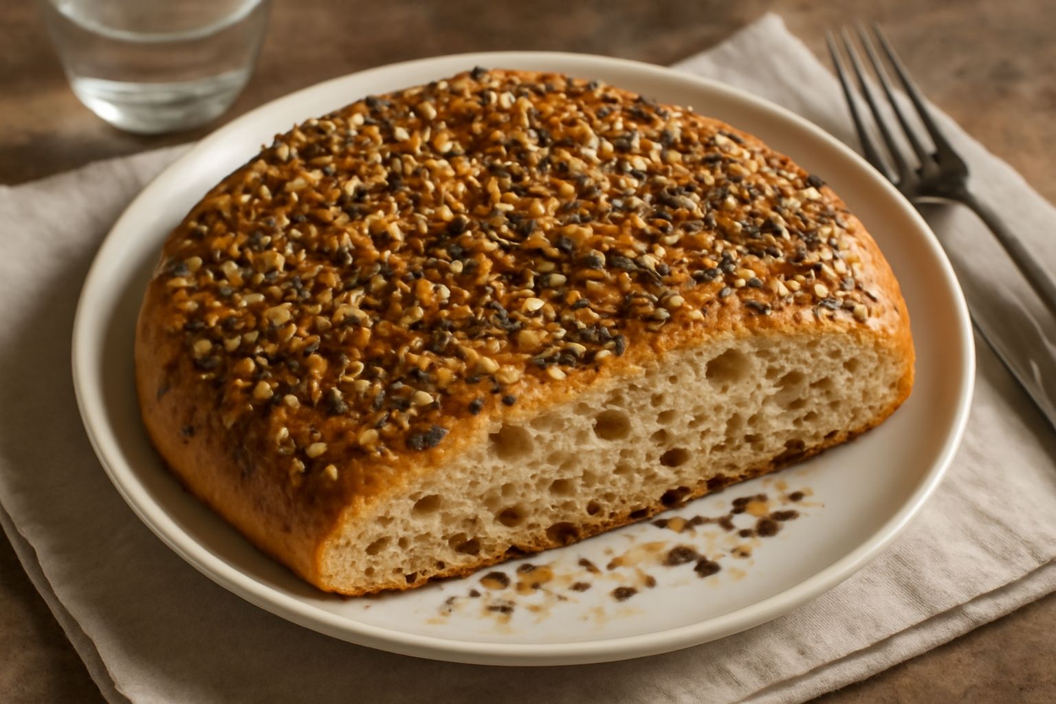 Focaccia ai semi