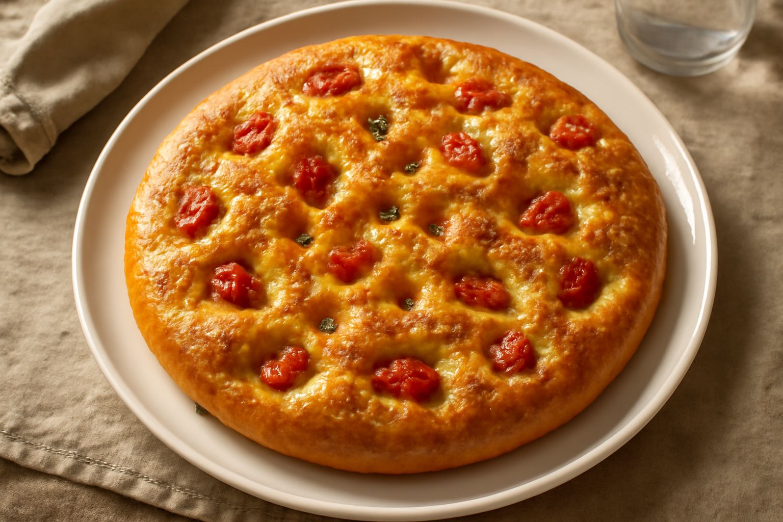 Focaccia barese alla milanese