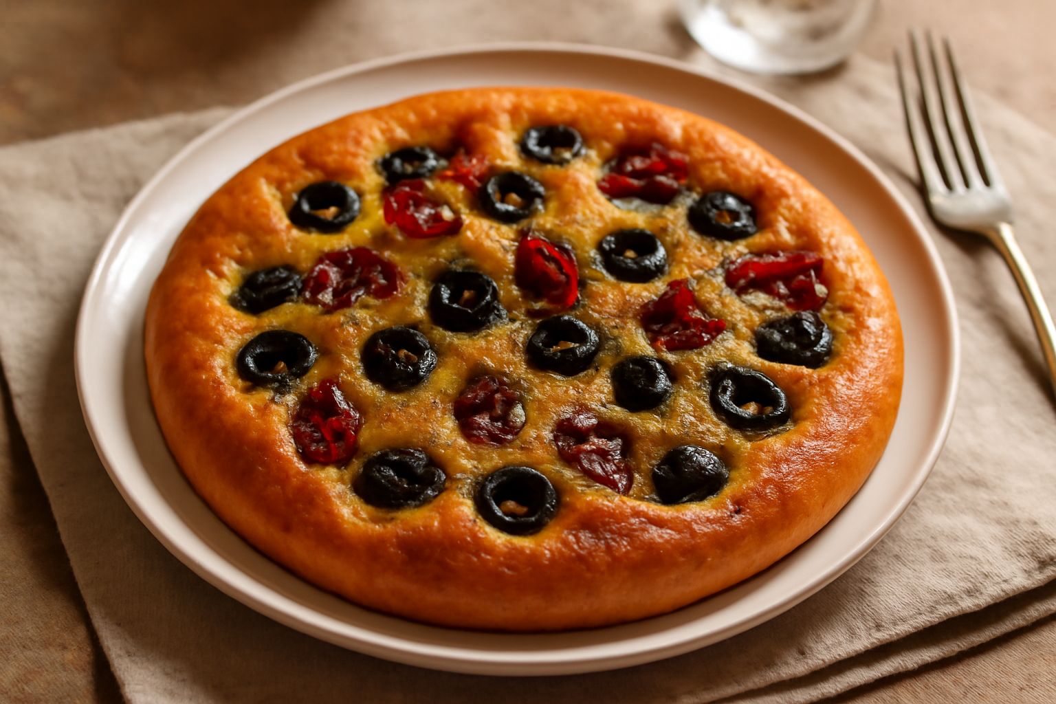 Focaccia barese rivisitata salernitana