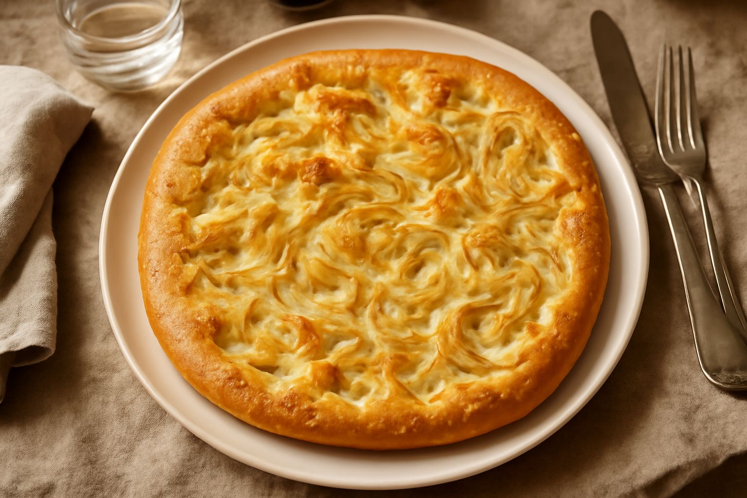 Focaccia con le cipolle
