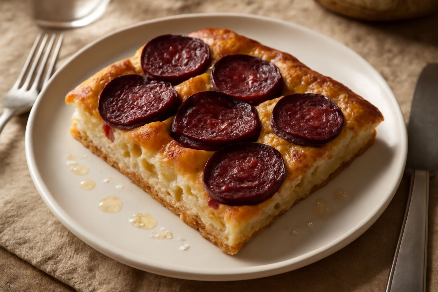 Focaccia con le rape