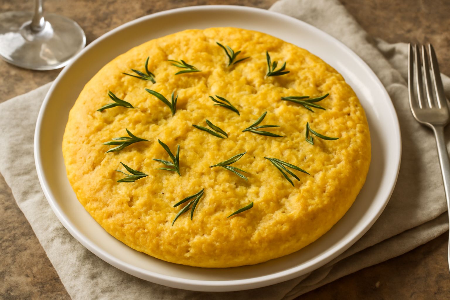 Focaccia di granturco