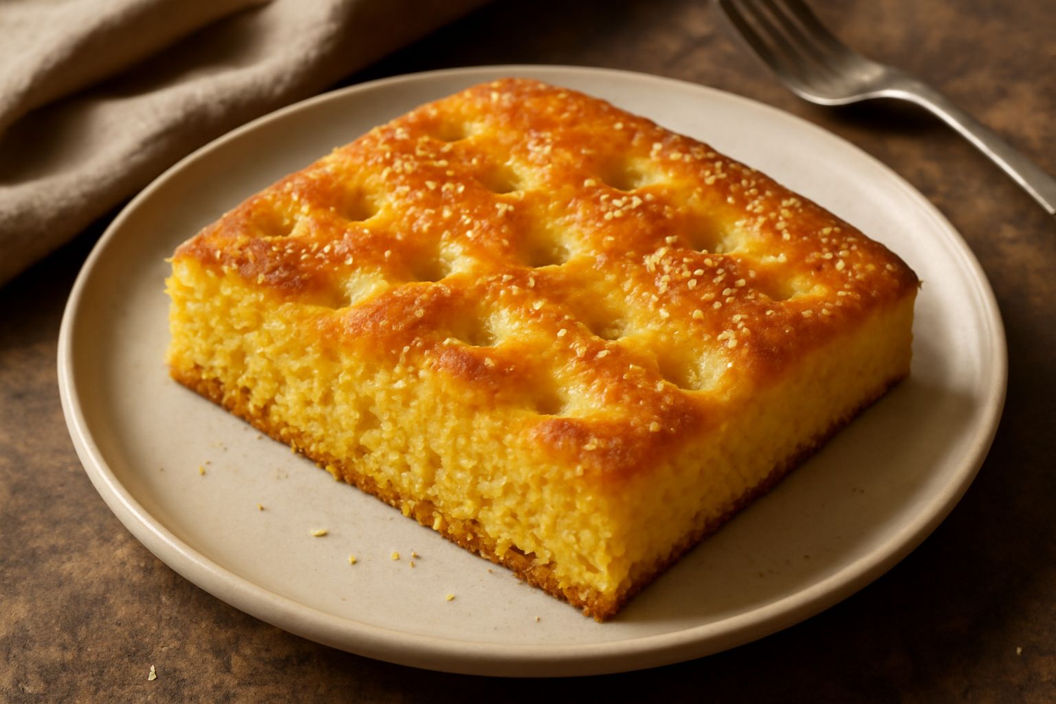 Focaccia di Polenta