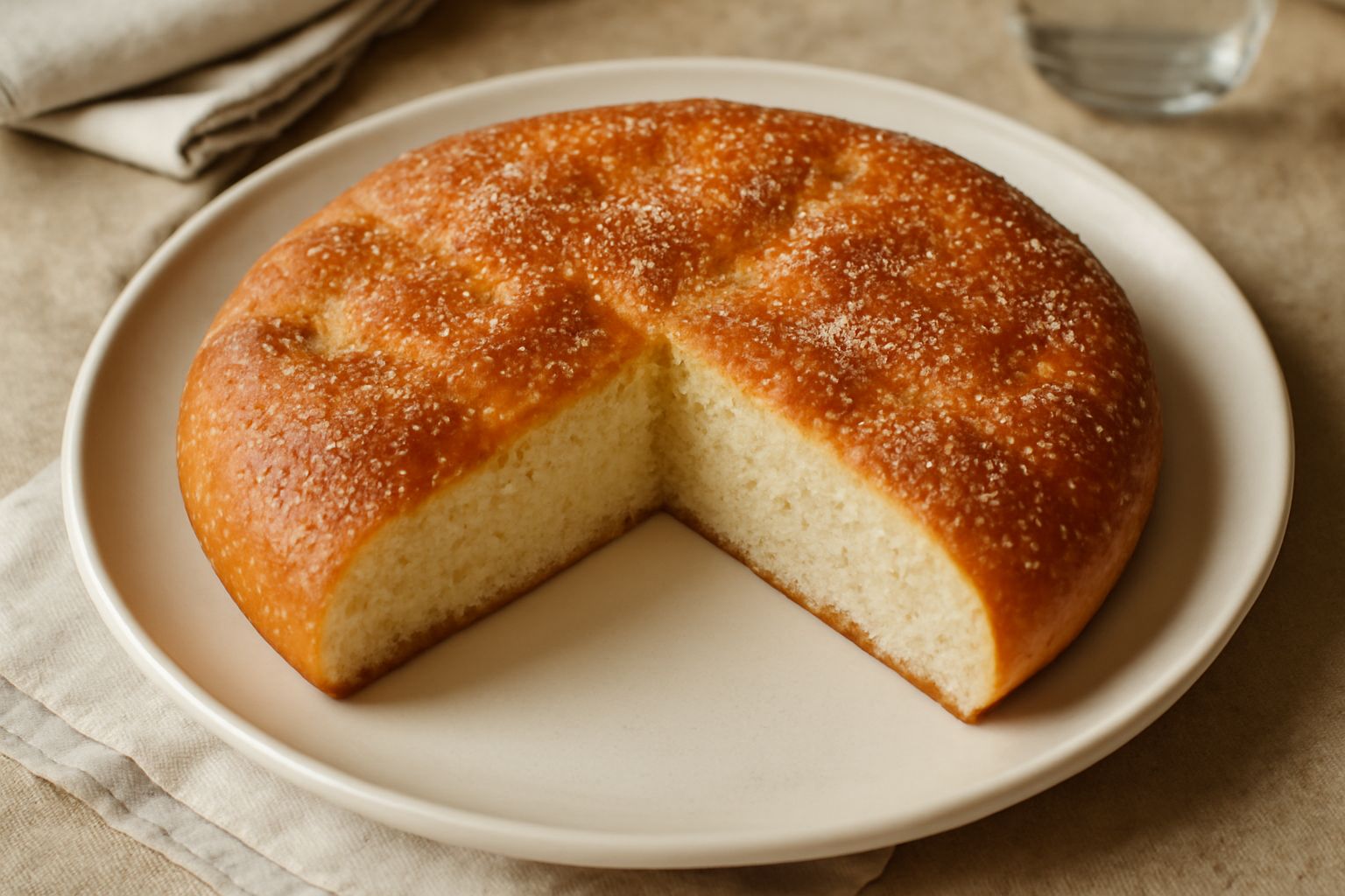 Focaccia dolce di semola