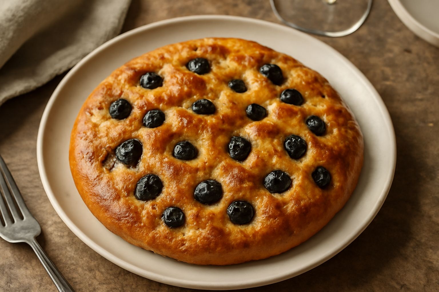 Focaccia d'uva