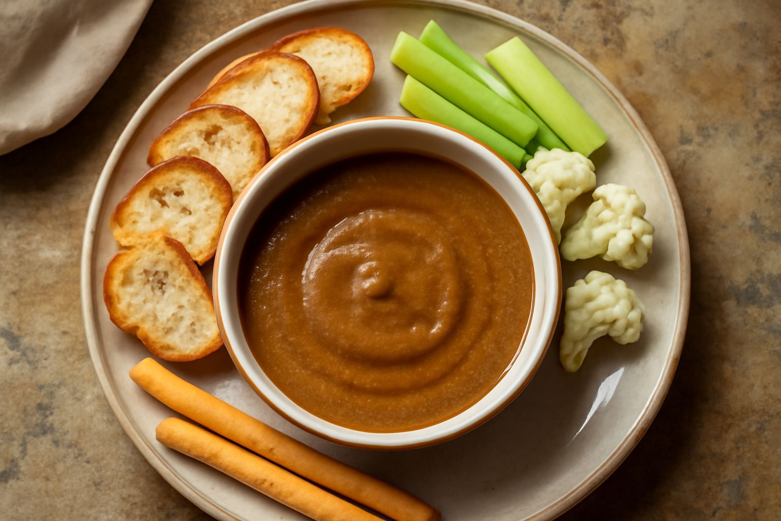 Fonduta d'acciughe