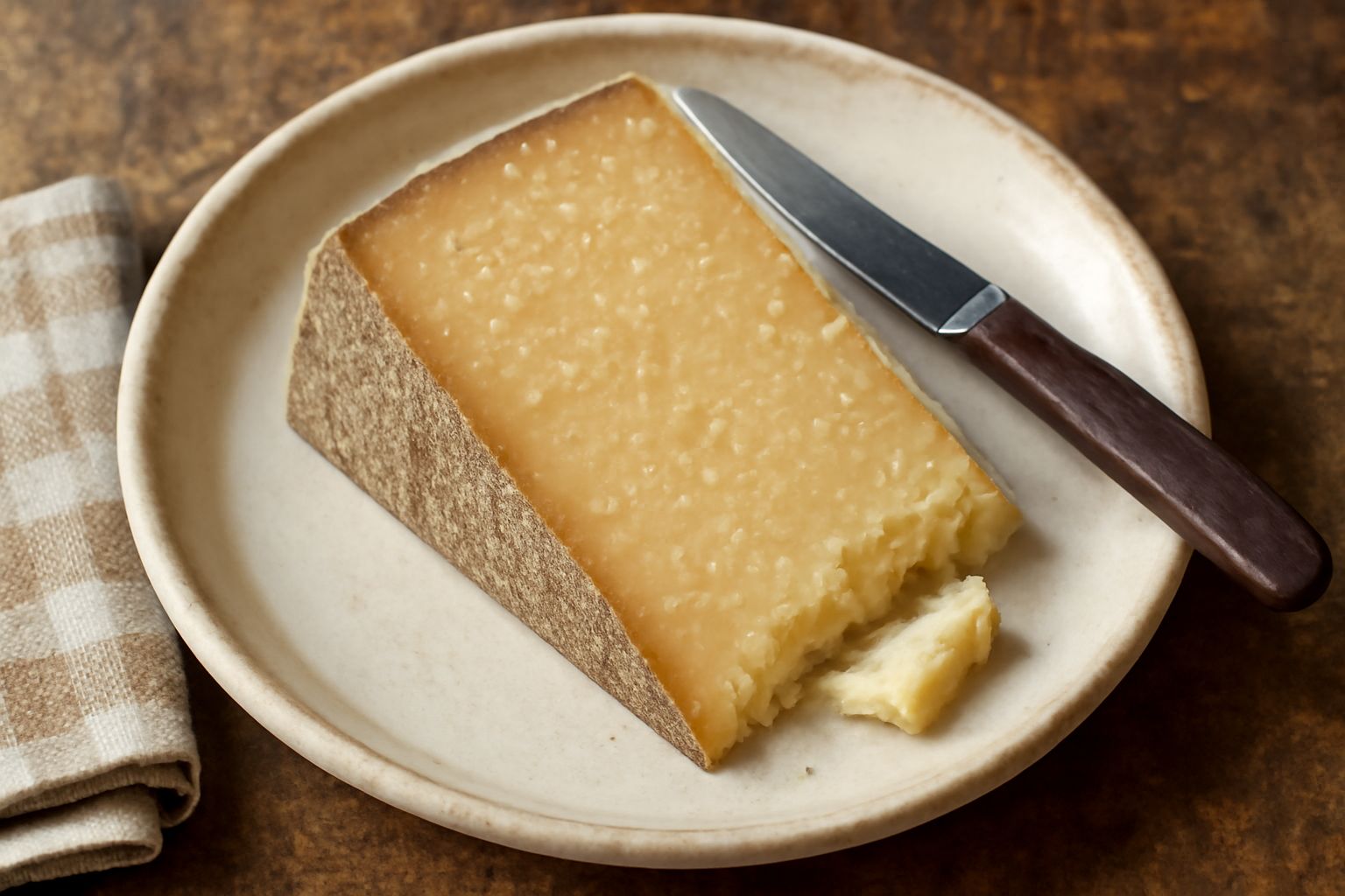 Formaggio Montasio stagionato