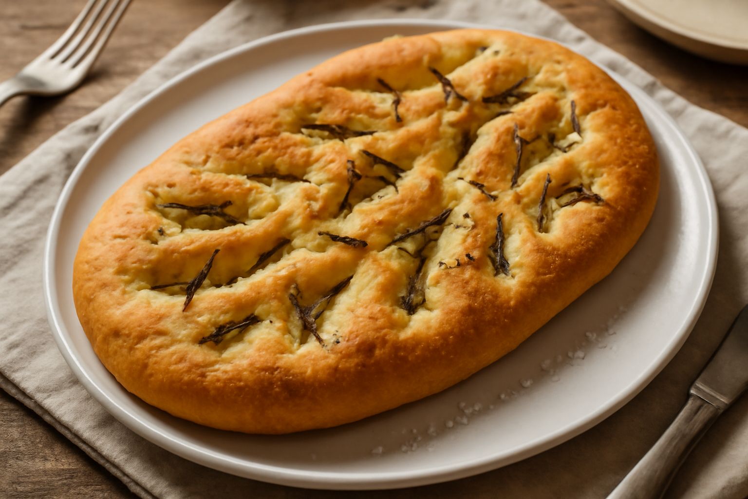 Fougassa cun rosmarinu