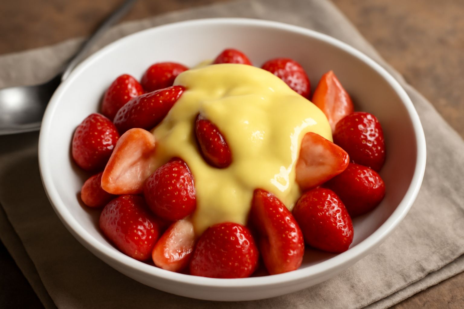 Fragole con zabaione
