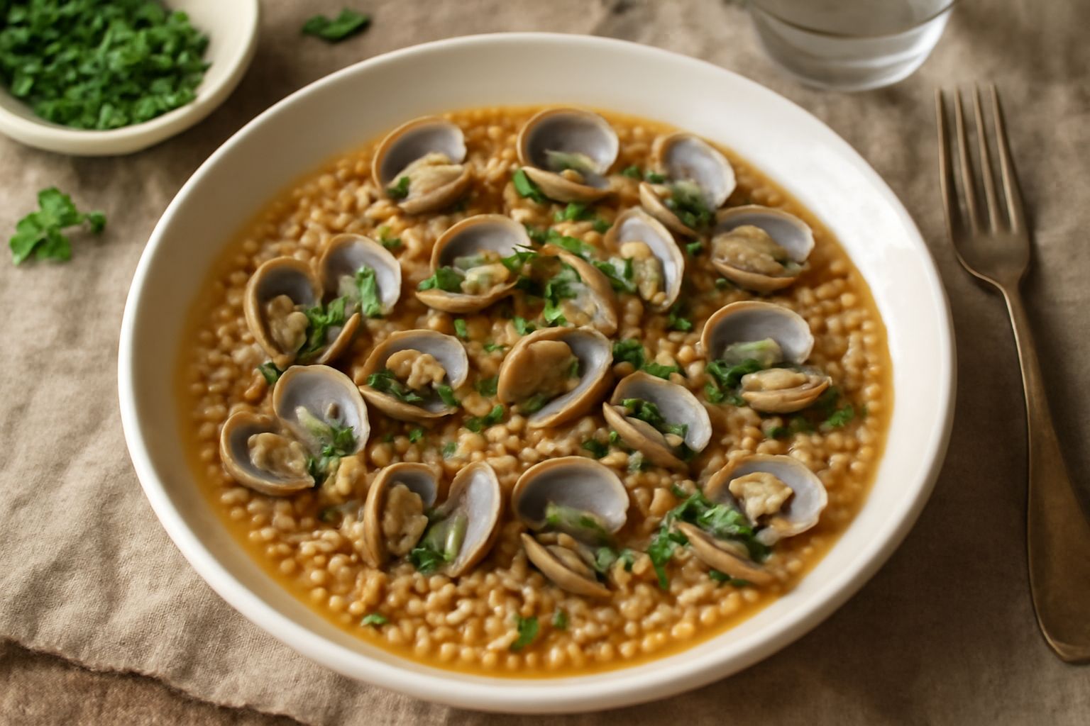 Fregola con le telline