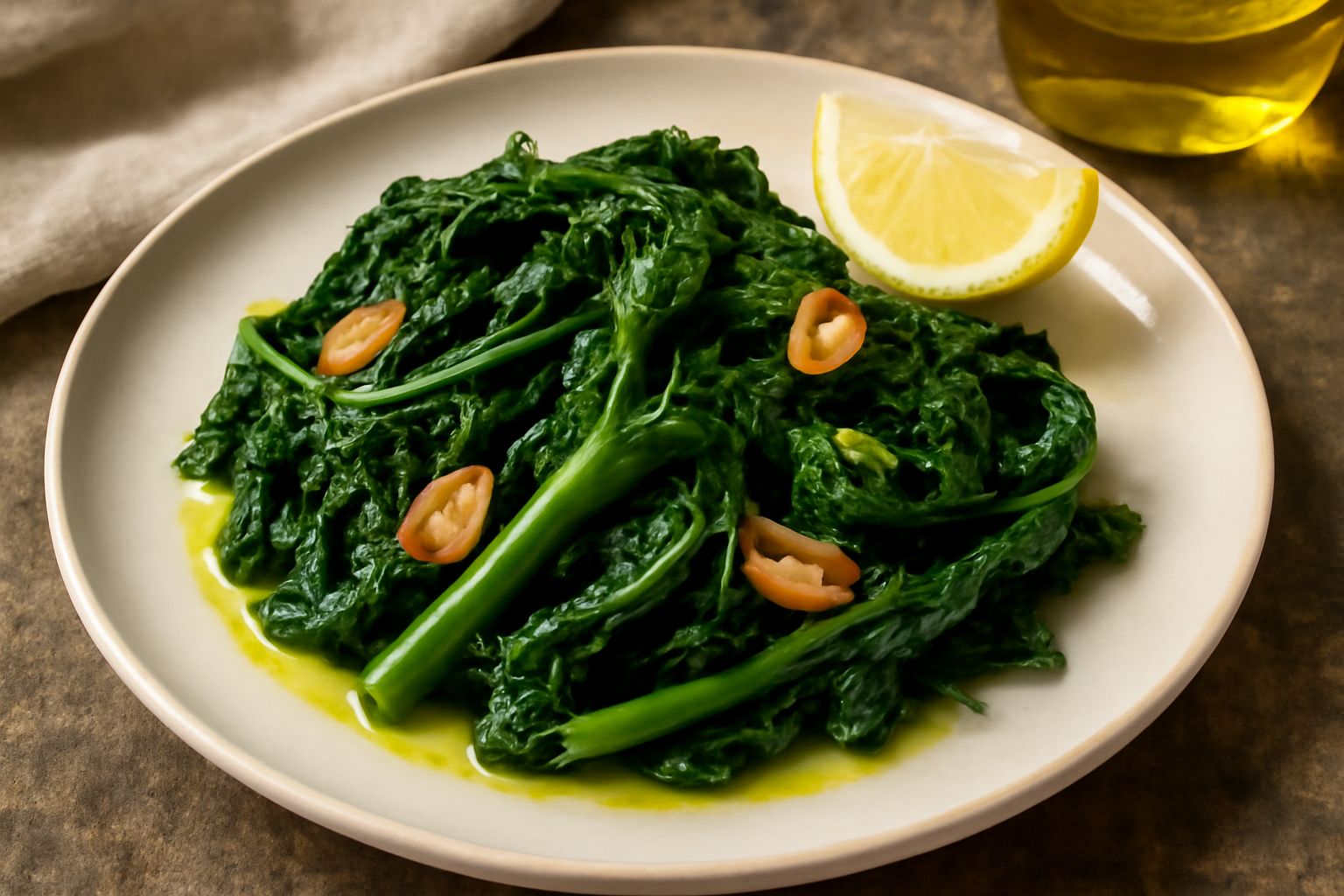Friarielli in insalata