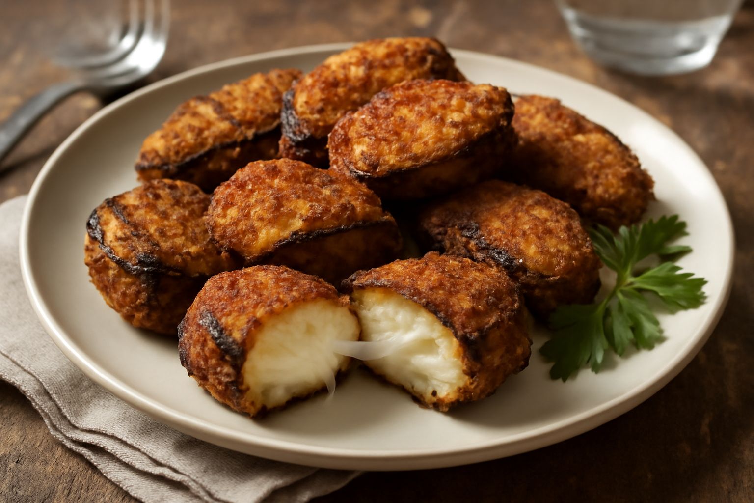 Friggelle di melanzane