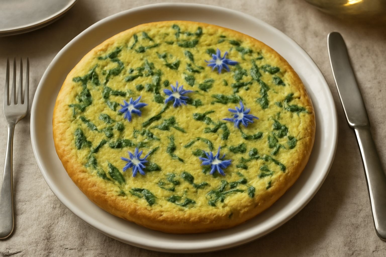 Frittata di borragine