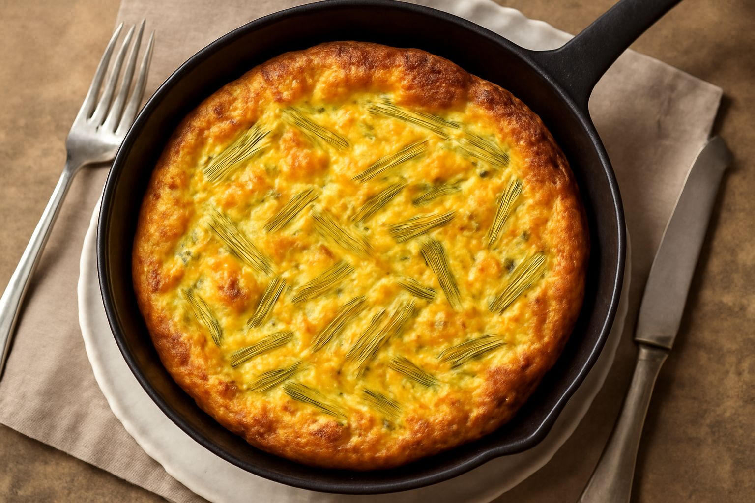 Frittata di cardi