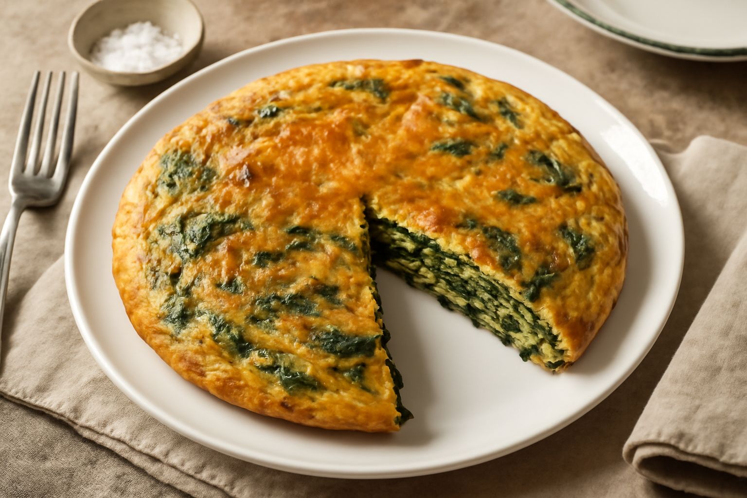 Frittata di cicoria