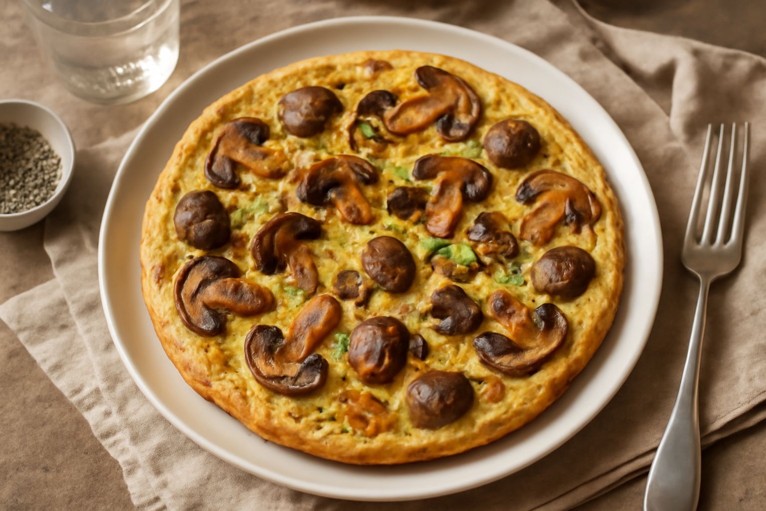 Frittata di funghi