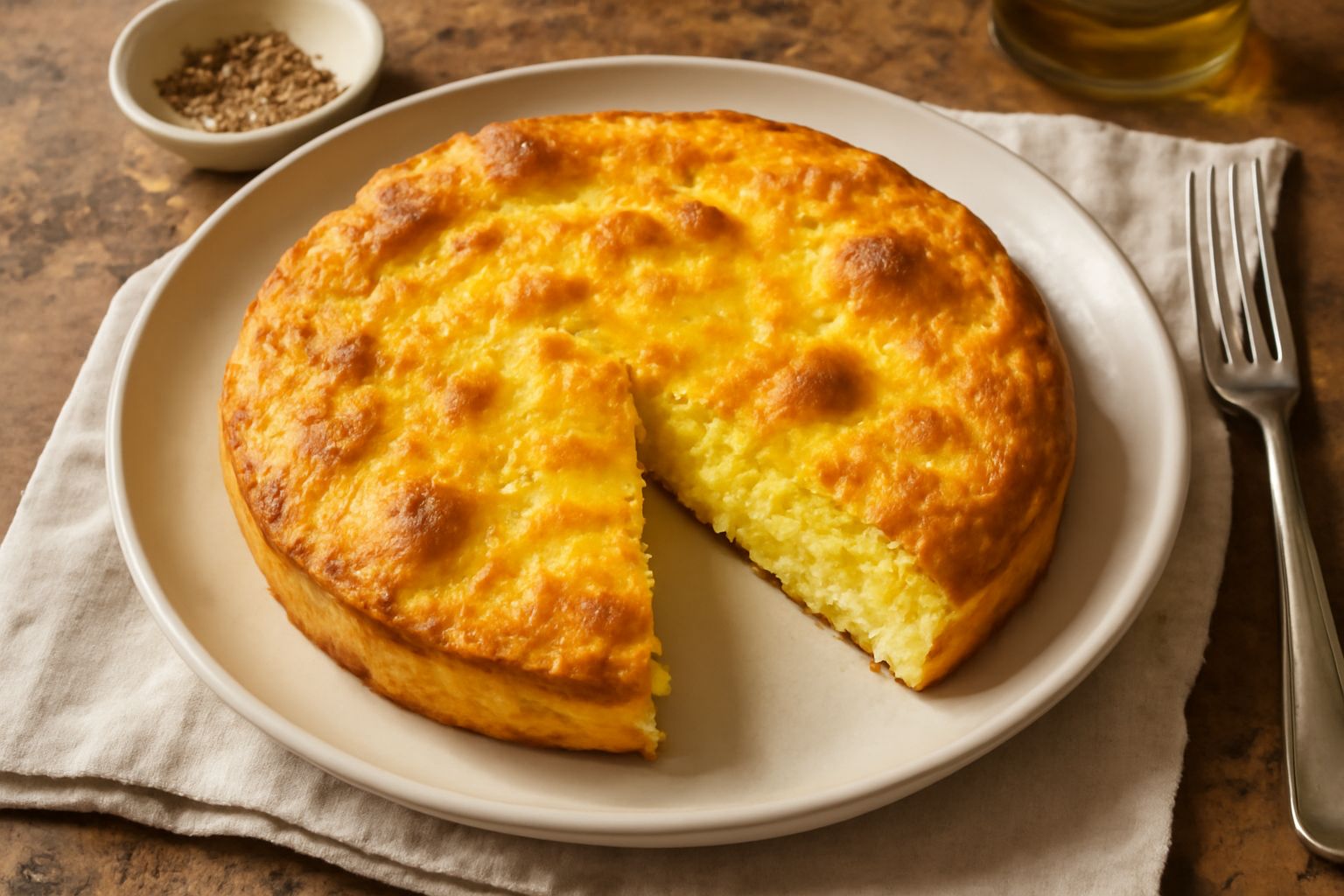Frittata di pane raffermo