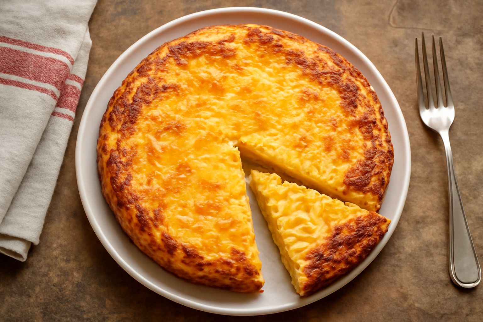Frittata di pasta avanzi