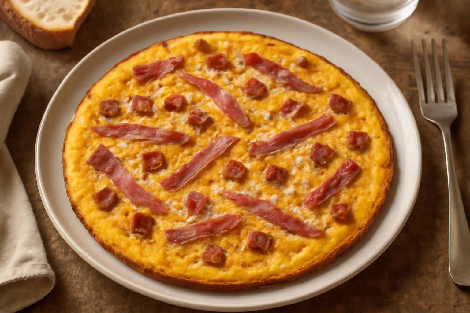 Frittata di salumi