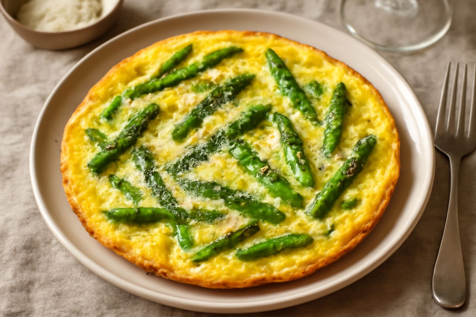 Frittata di sparaggi