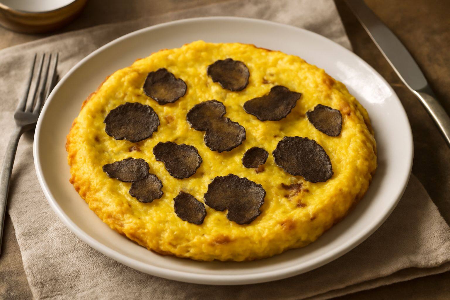 Frittata di tartufo