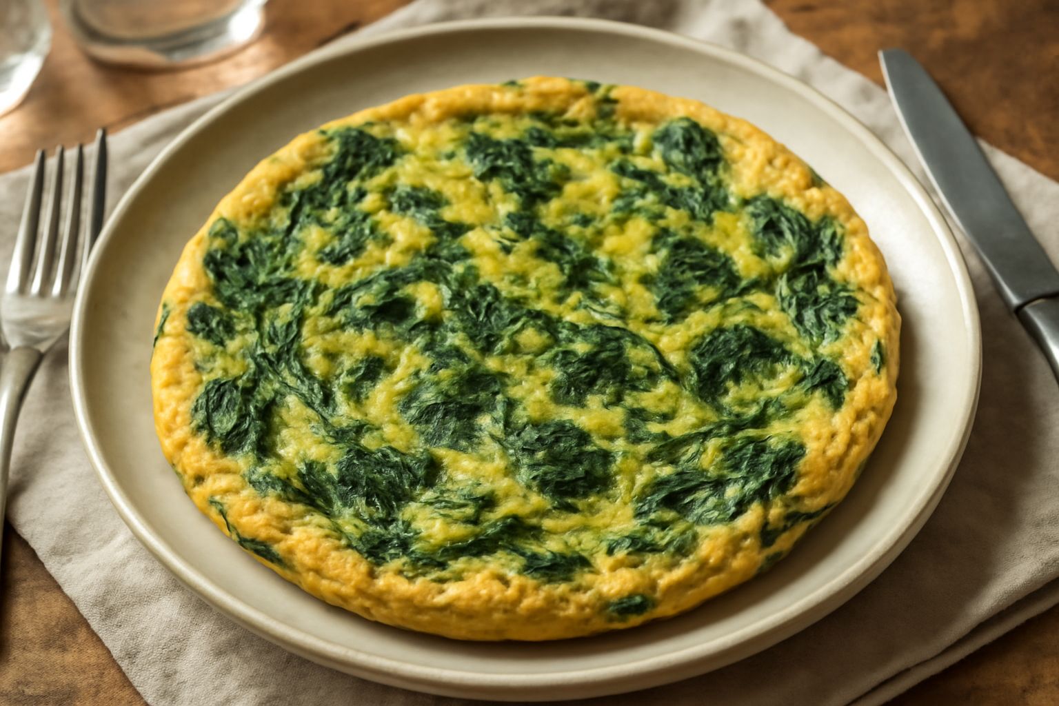 Frittata di verdure di campo