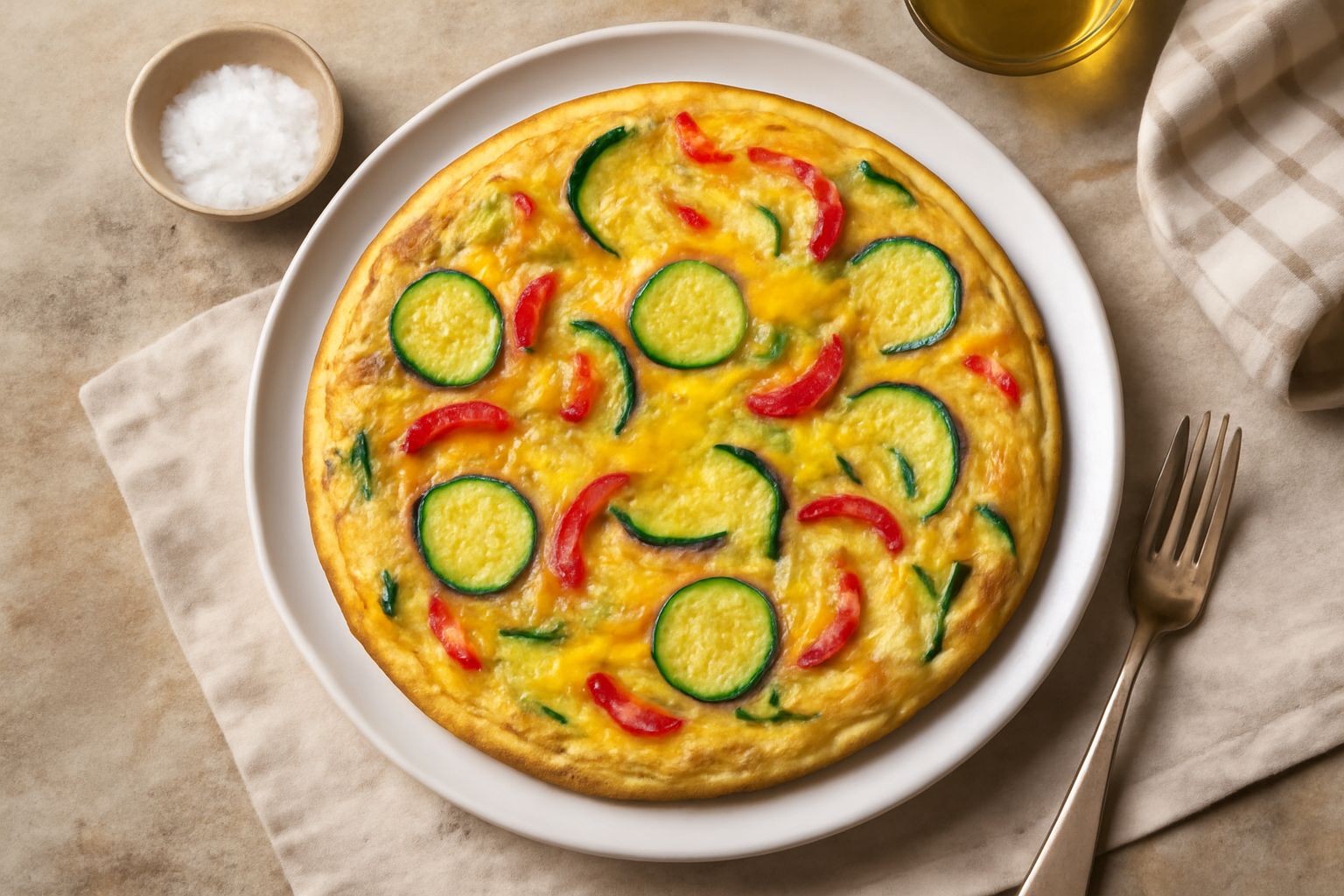Frittata fredda di verdure