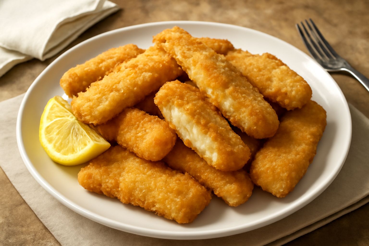 Fritto misto di pesce di fiume