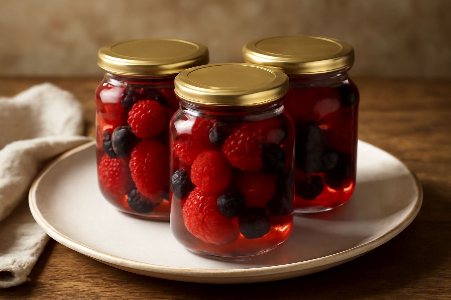 Frutti di bosco in conserva