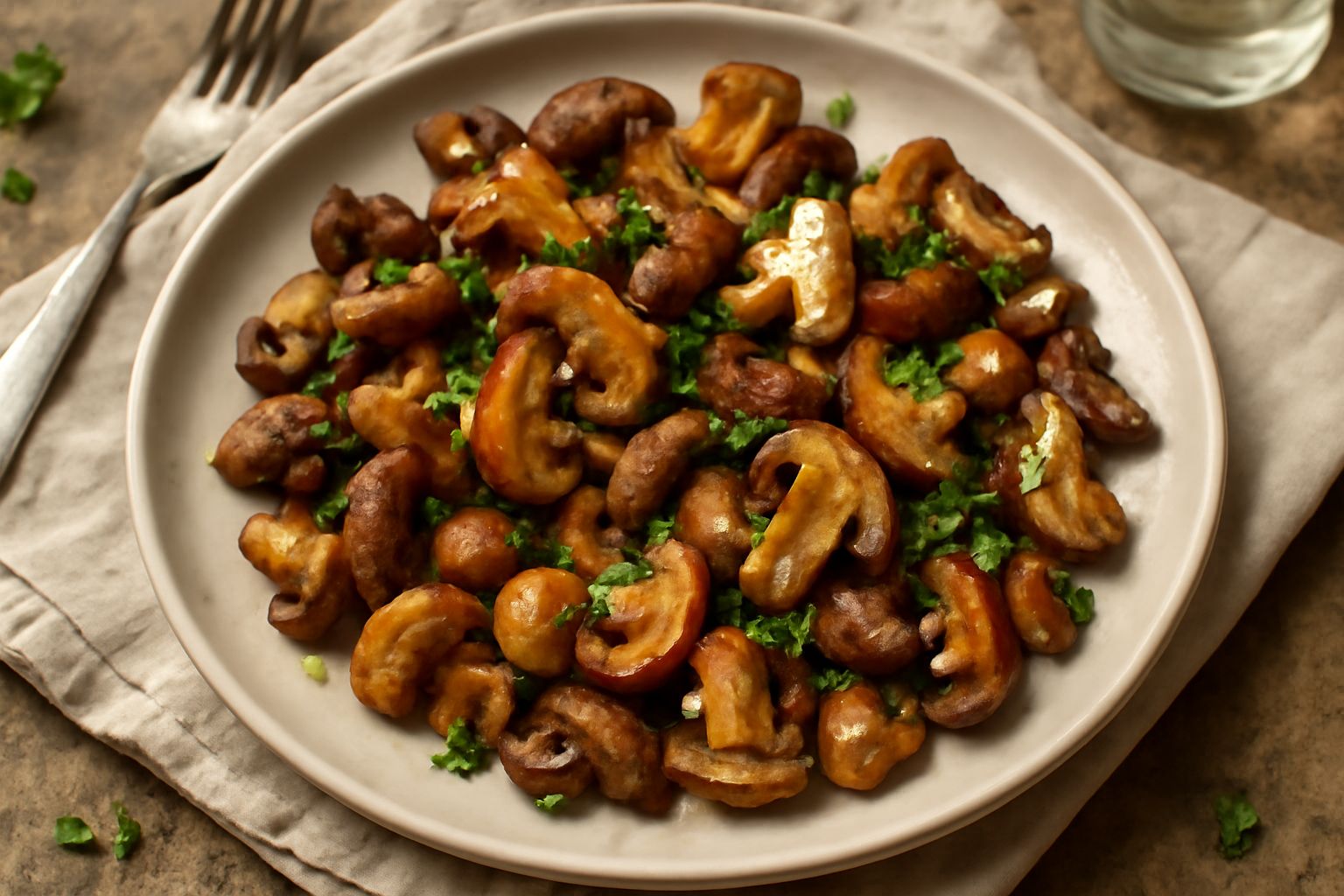 Funghi misti in padella