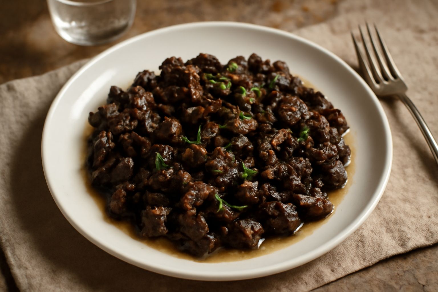 Funghi porcini secchi trifolati