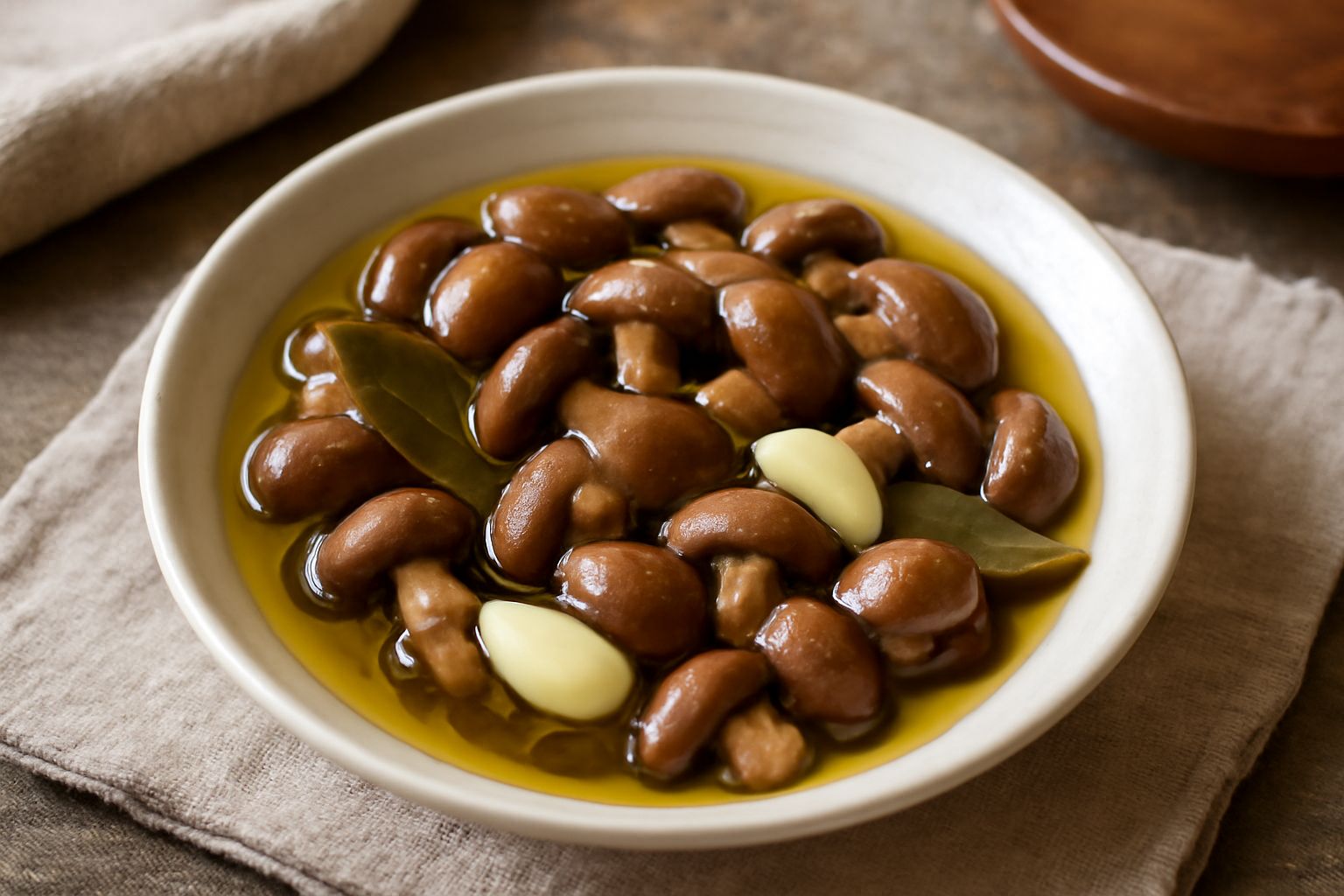 Funghi sott'olio