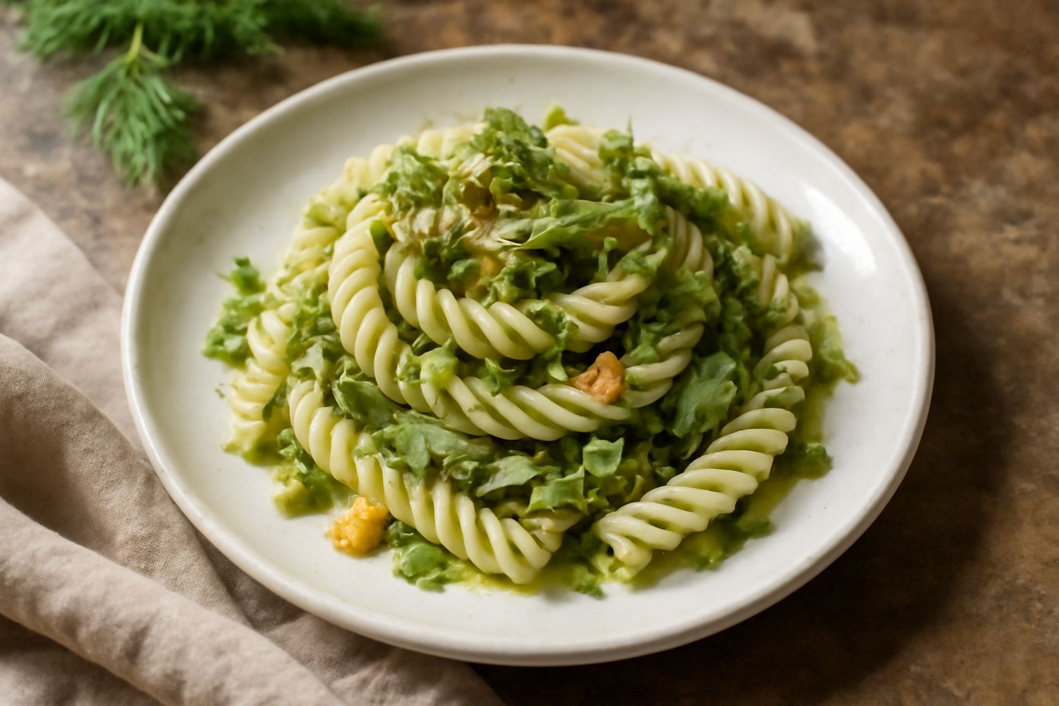 Fusilli al finocchio selvatico