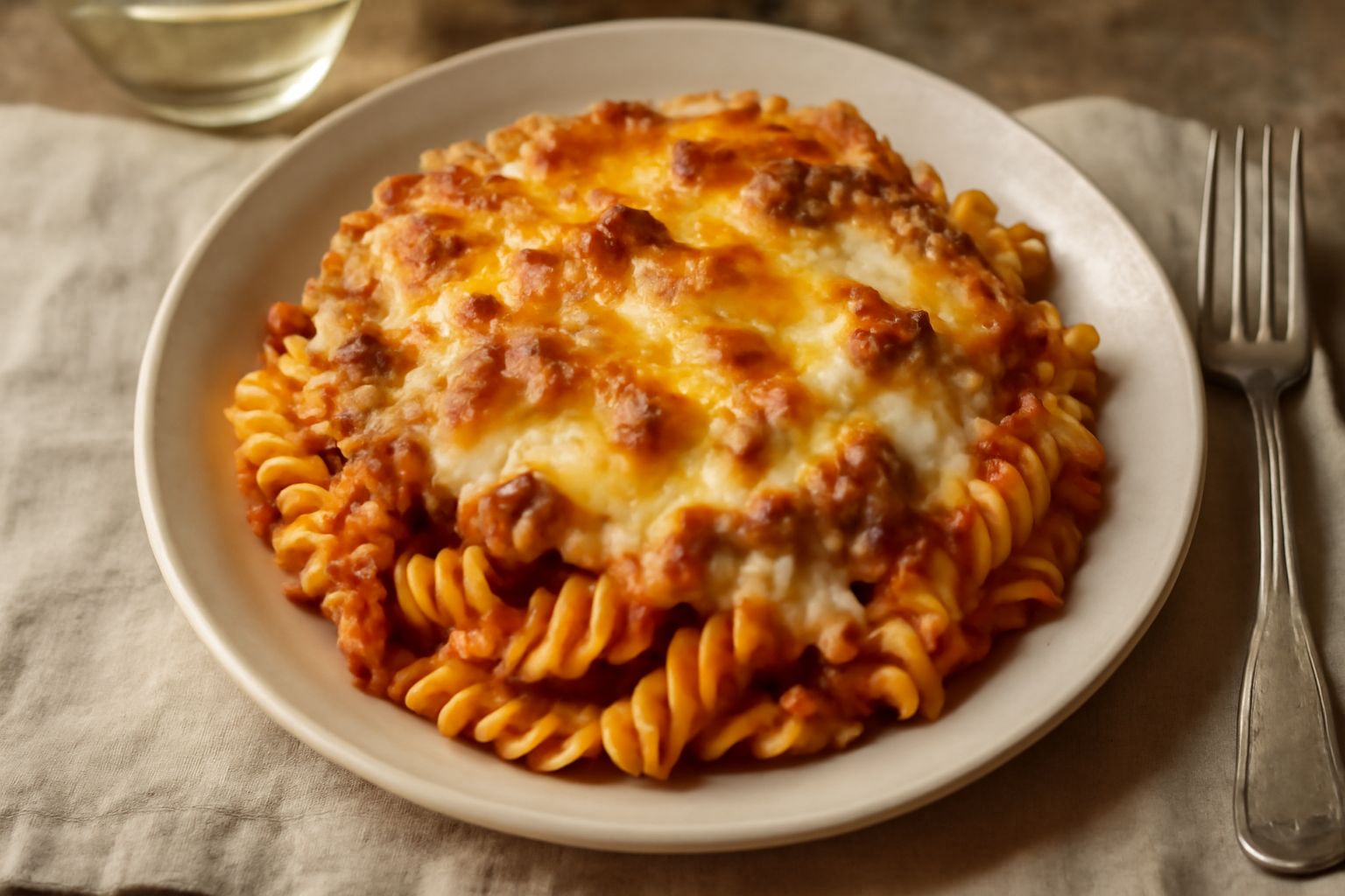 Fusilli al forno