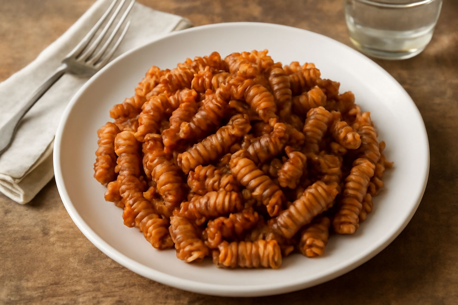 Fusilli al sugo di vitello