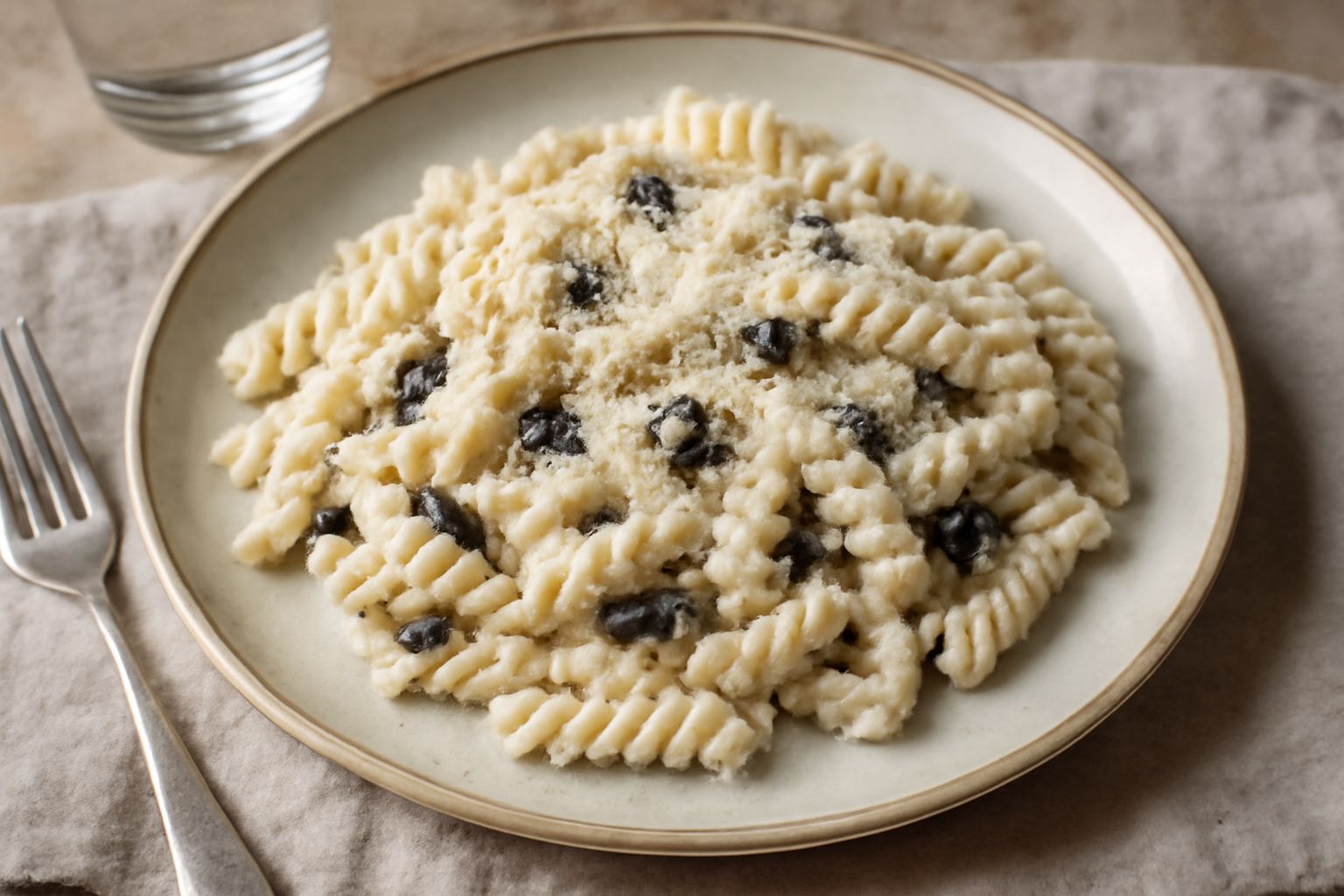 Fusilli al tartufo