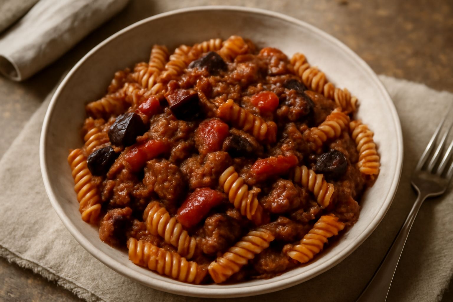 Fusilli alla cosentina