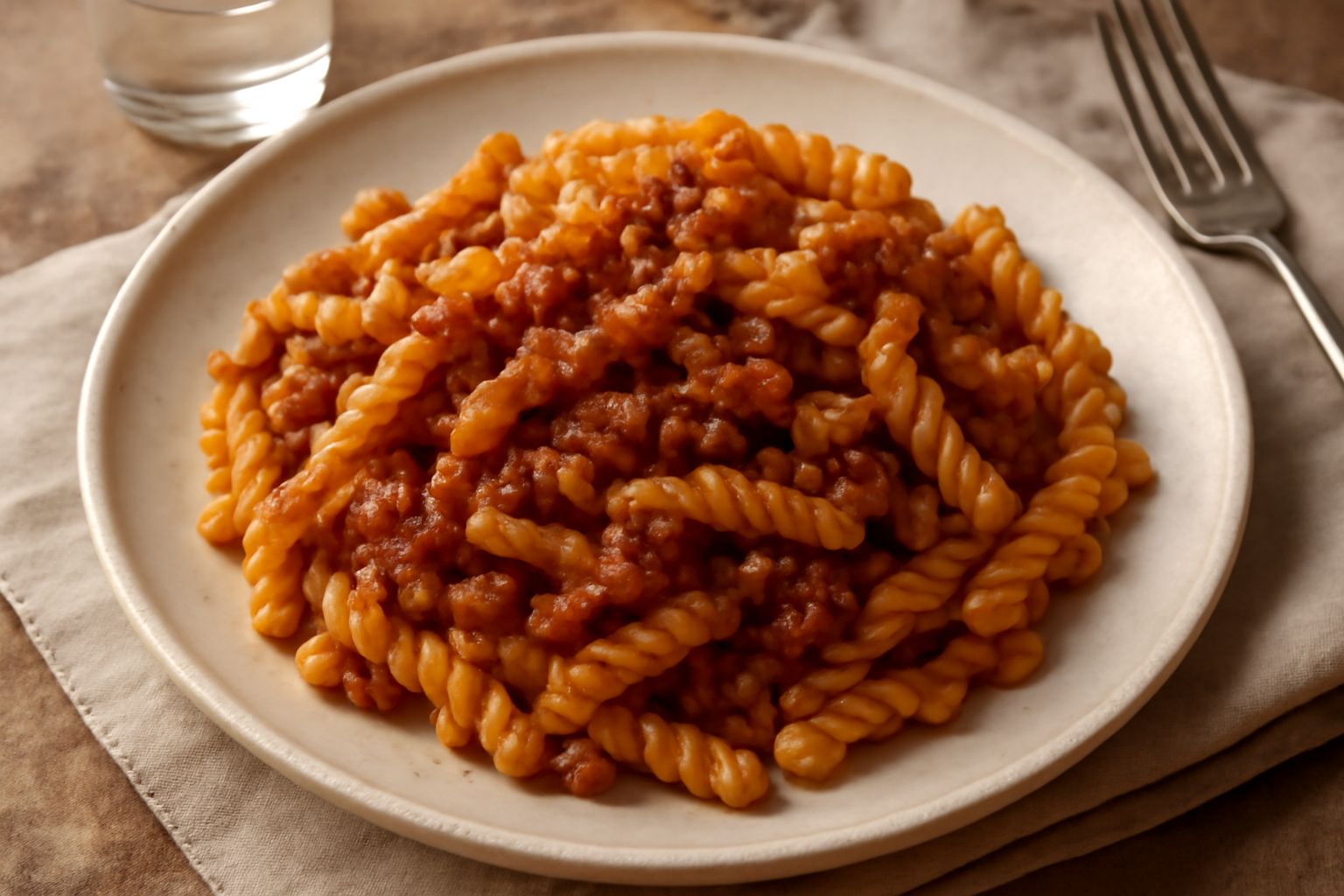 Fusilli caserecci