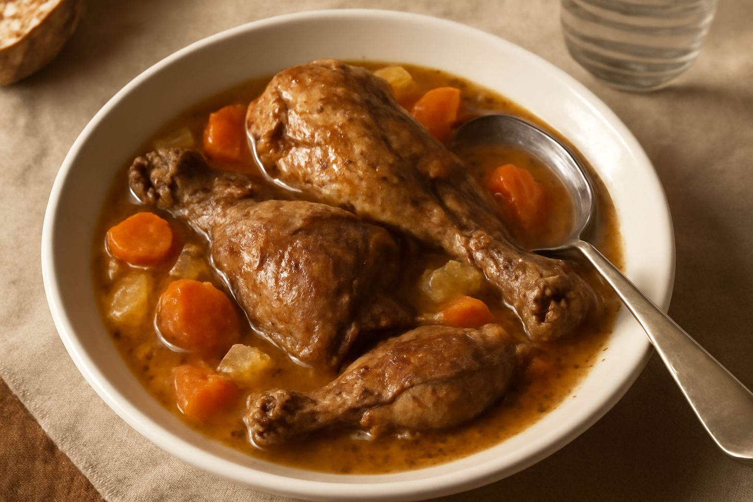Gallina in umido