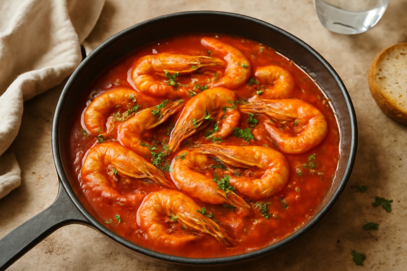 Gamberetti al sugo