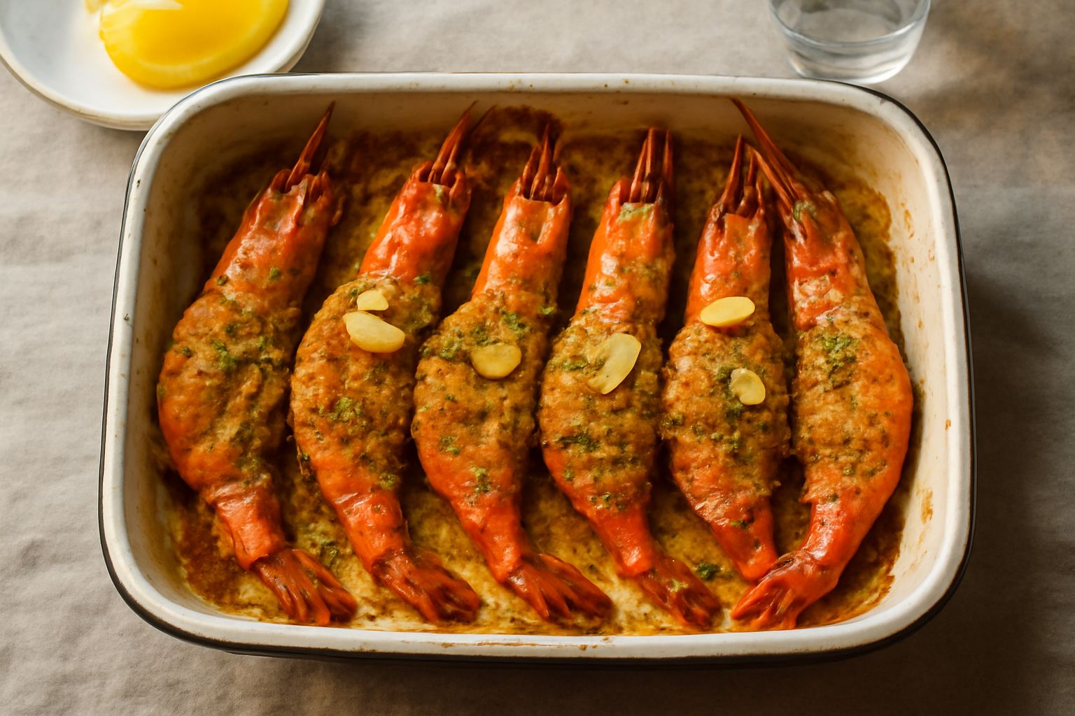 Gamberi al forno