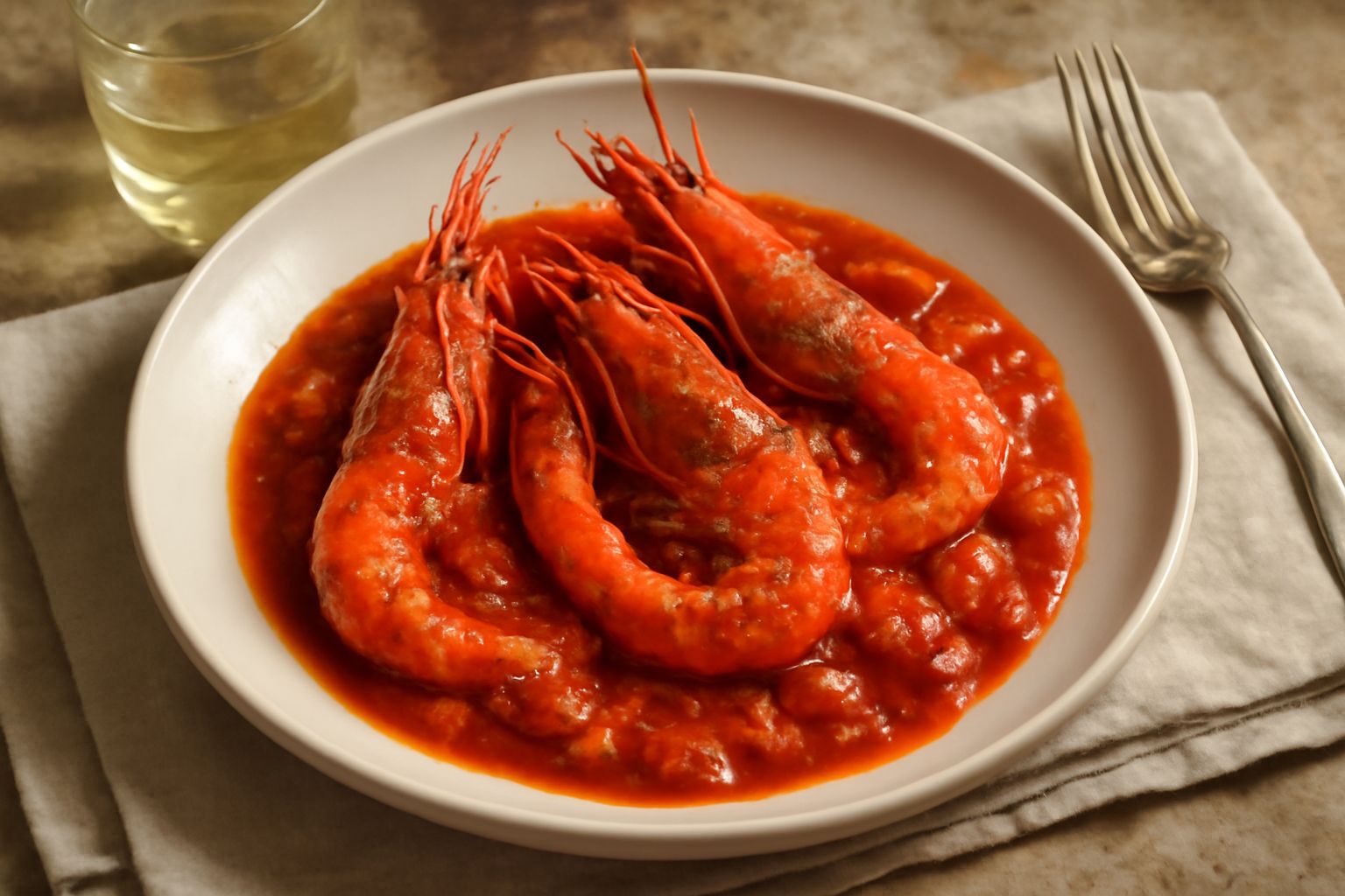 Gamberi alla siciliana