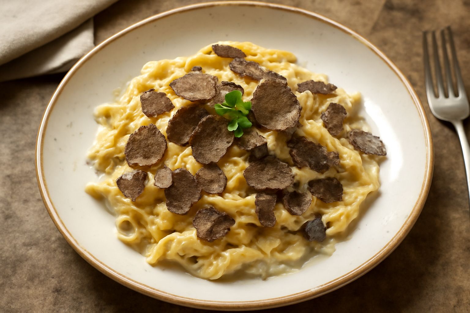 Garganelli al tartufo