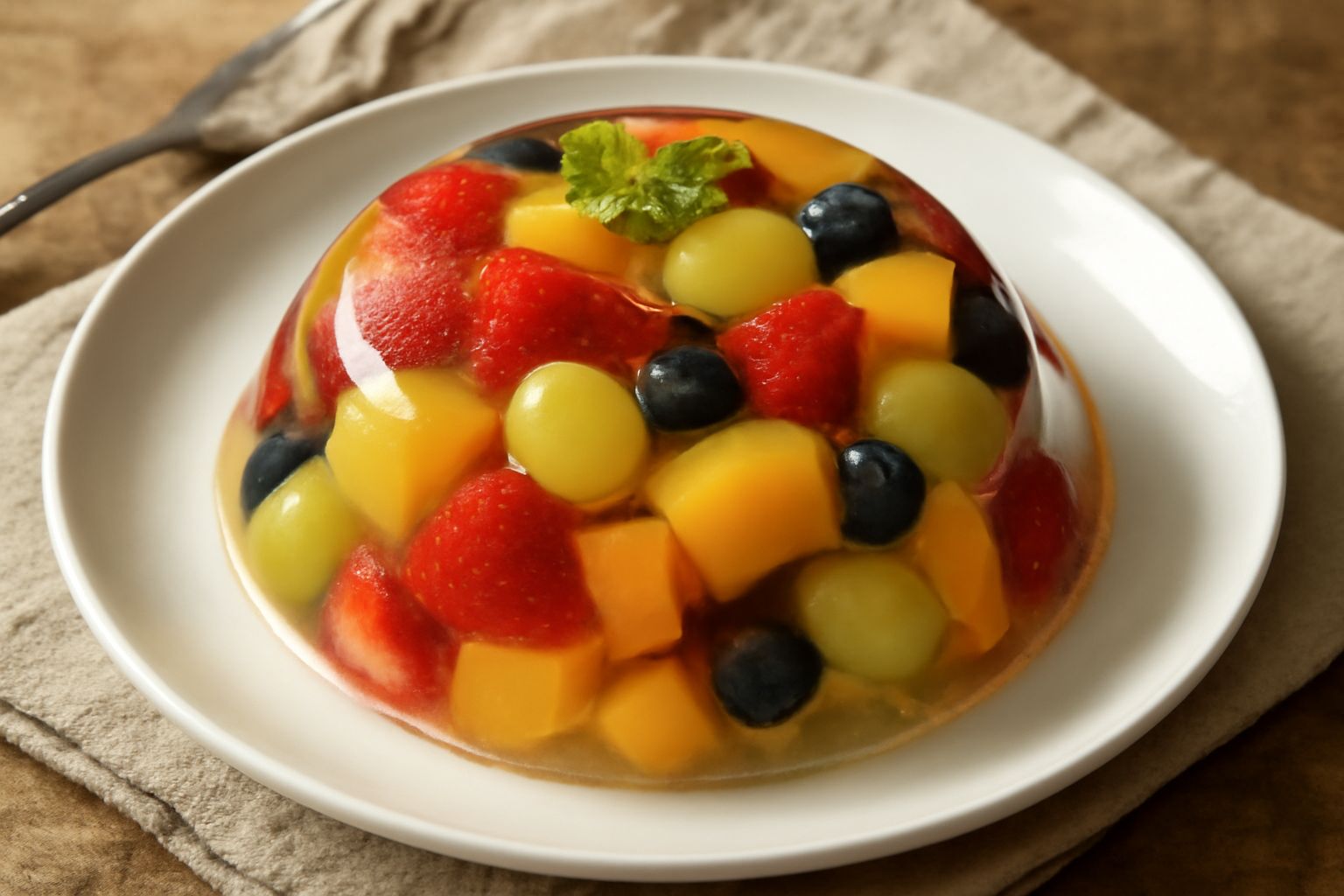 Gelatina di frutta mista