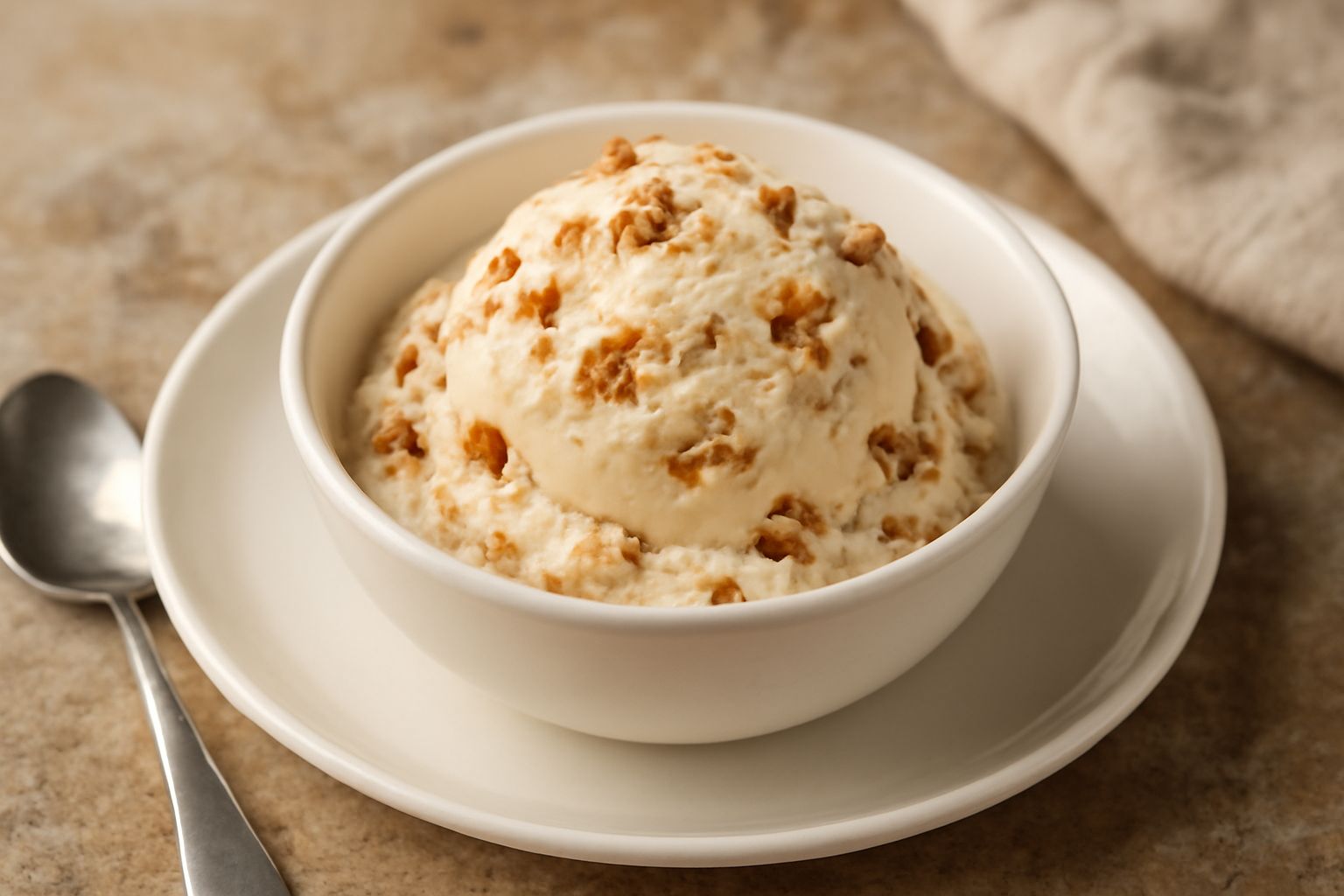 Gelato al torroncino