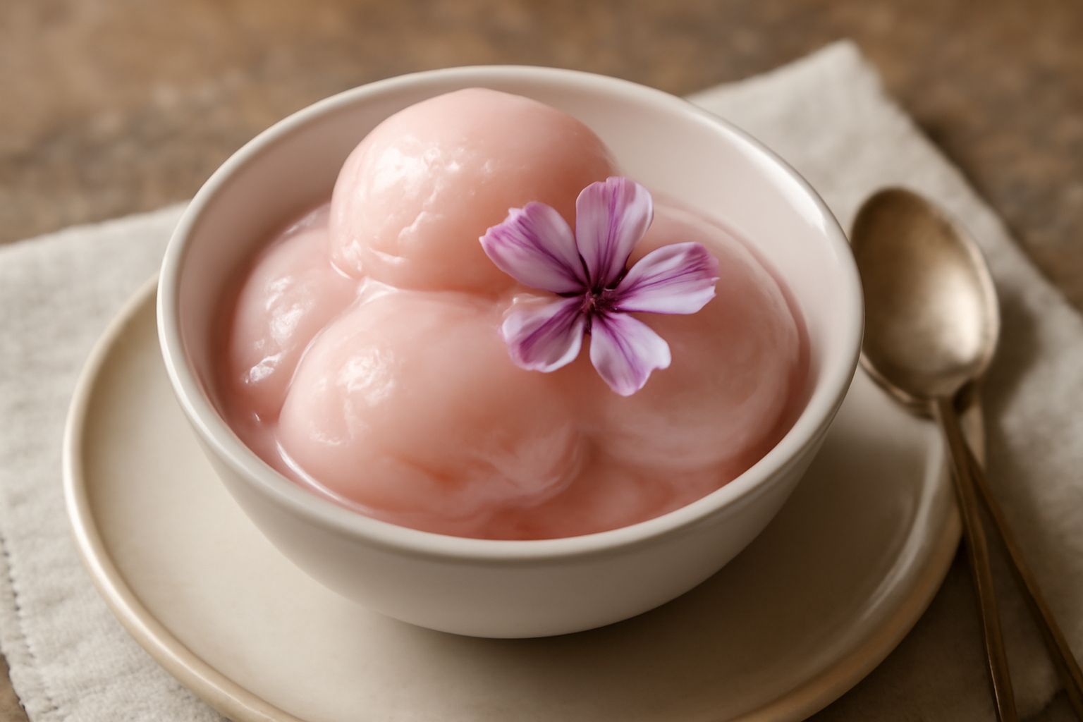 Gelato alla malva