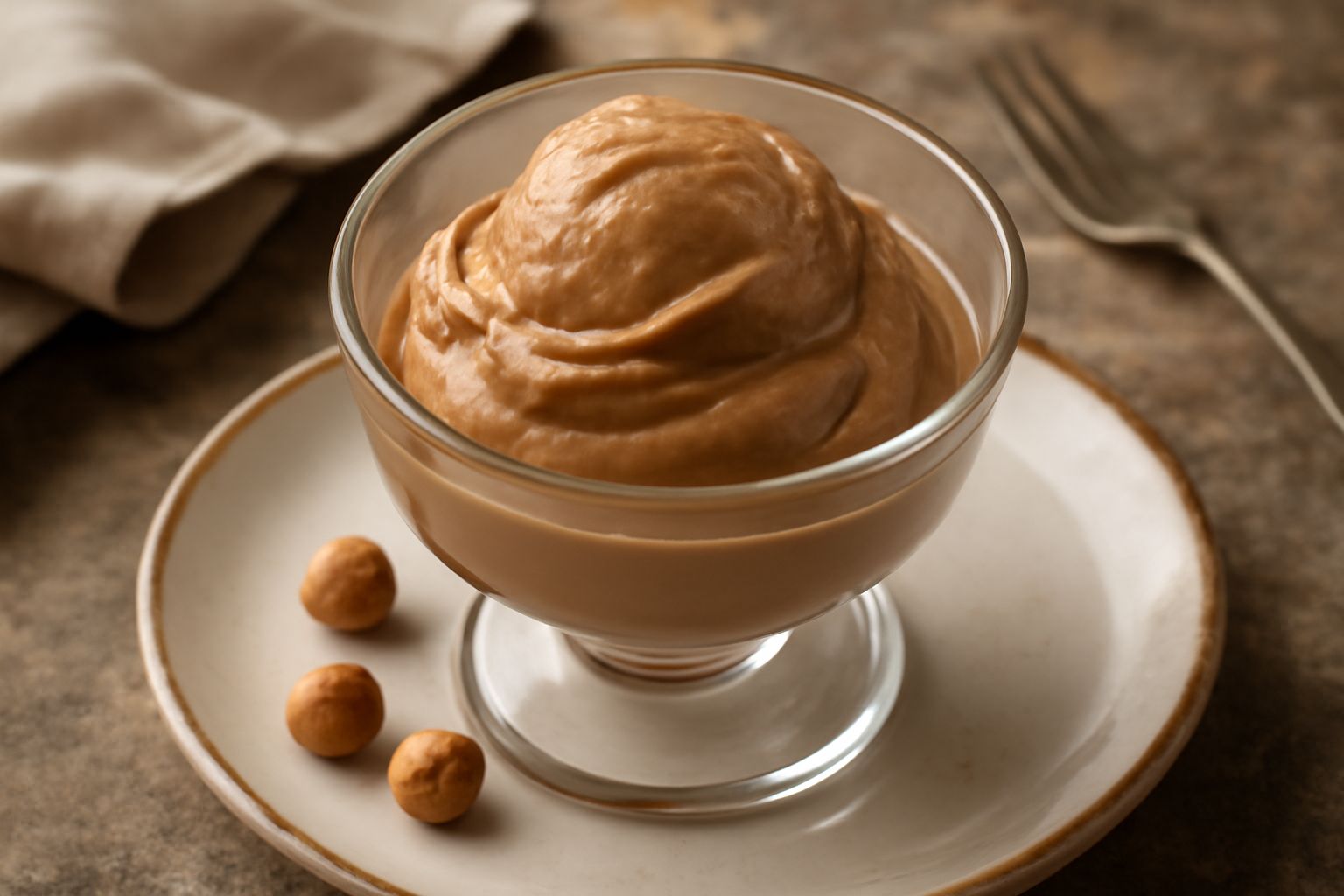 Gelato alla nocciola di Romagna
