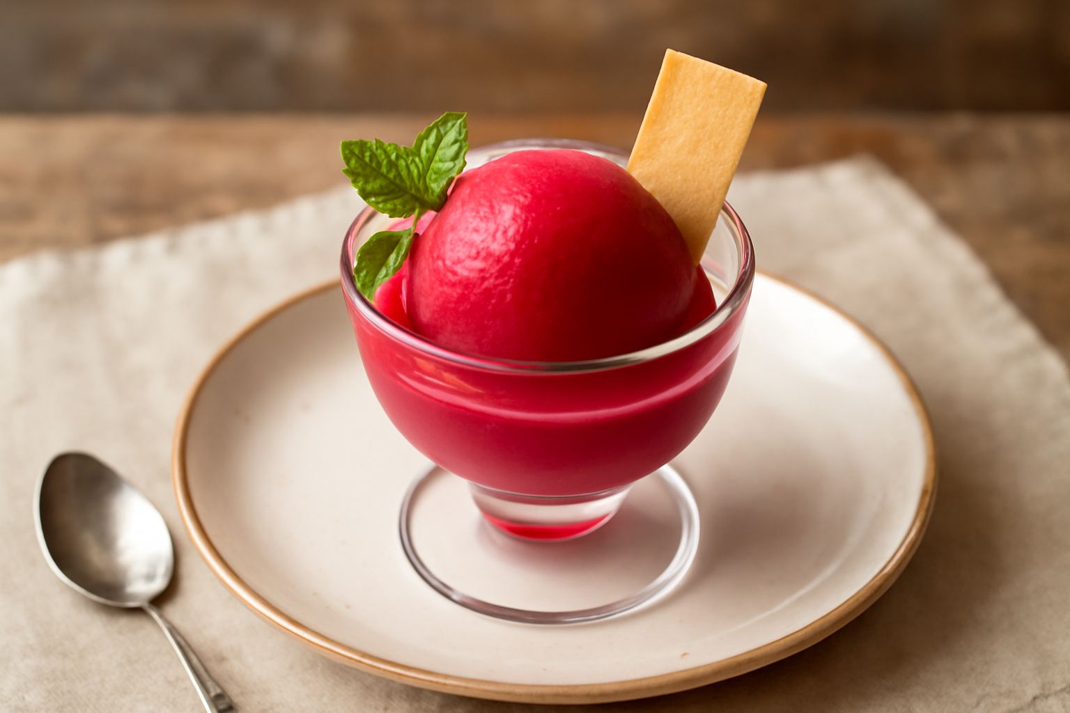 Gelato di barbabietola