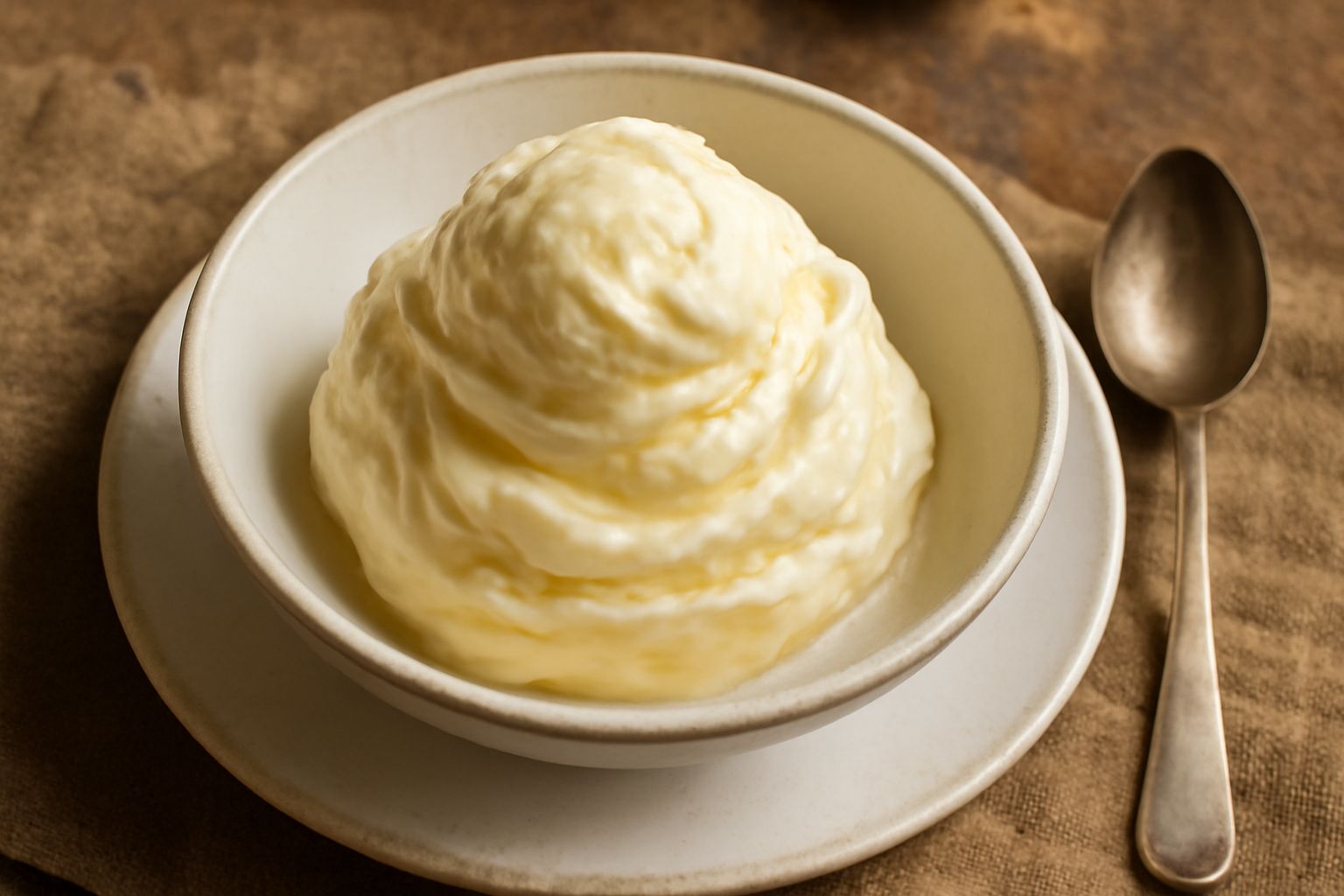 Gelato di cacio e pere